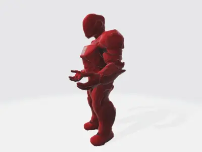 super red suit 3D model