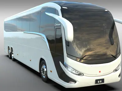 Marcopolo G8 1200 Bus 3D model