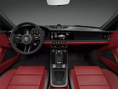 2026 Porsche 911 Turbo S Cabriolet 992 3D model