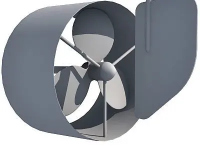 Detailed Propeller 4 3D model