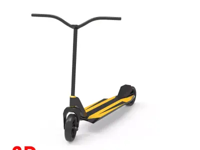 Scooter  3D model purchase