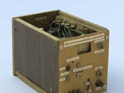 Power Supply Middle SM 3D model