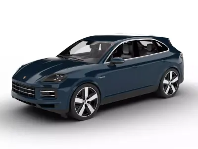 Porsche Cayenne E-Hybrid 2025 3d model 3D model