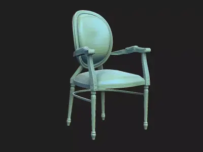 vintage chair 3D model buy
