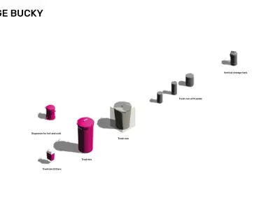 Bucky - Pack of revit families 3D model