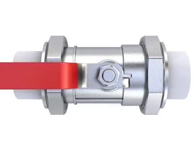 Ball Valve 3D model from CGTrader