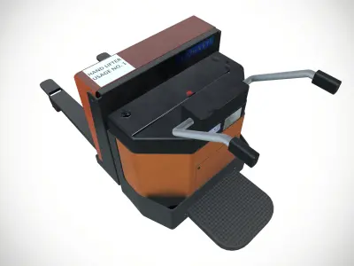 BOPT BATTERY OPERATED PALLET TRUCK for Wearhouse 3D model