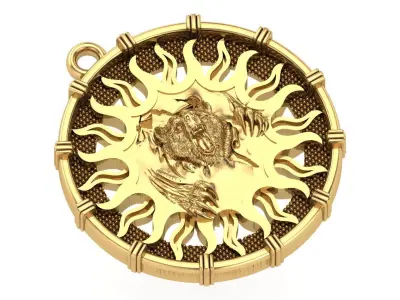 Bear Pendant  3D print model