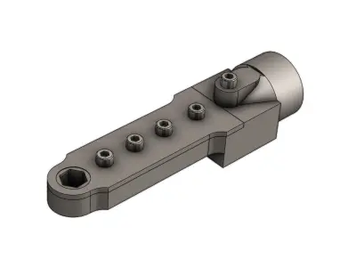 Rotary Torque Magnifier Adapter Adaptador Ampliador Rotativo 3D model