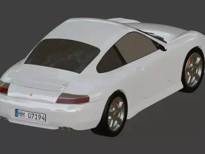 911 Supercar  3D model