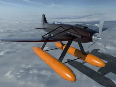 Basic Airplane  3D model