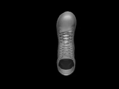  military boots 3D model