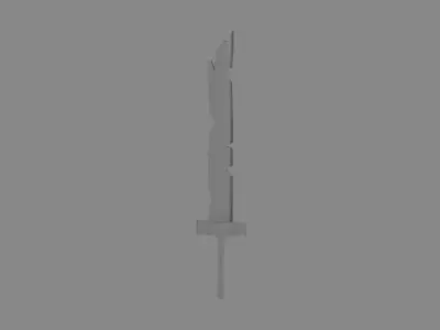 Broken sword Free 3D model