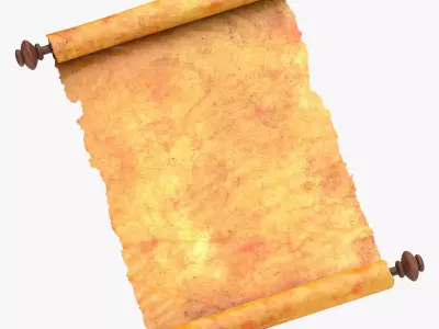 Scroll Open 02 3D model