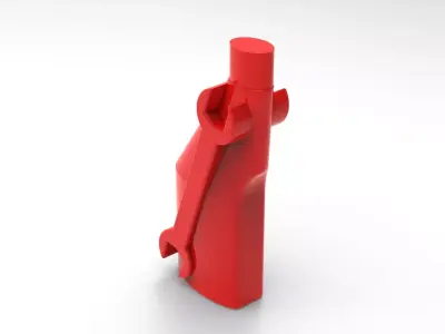 Mechanic Liquid Soap Bottle 200ml   Native SolidWorks 3 3D model