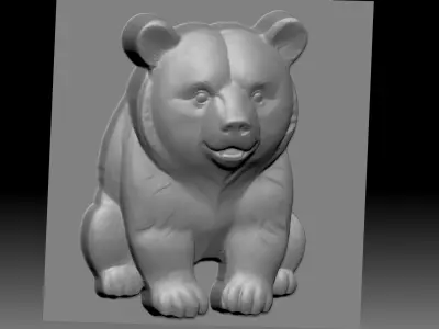 Bear Relief 3D model purchase