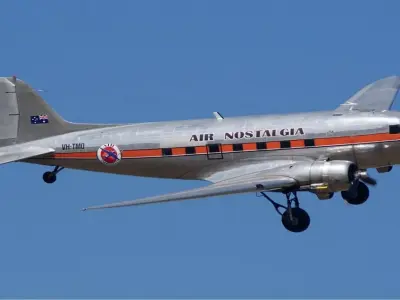 Douglas DC-3 3D model