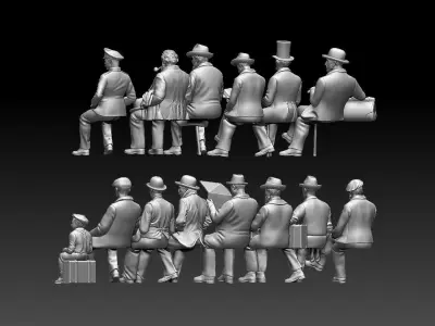 PASSENGERS 3D print model order