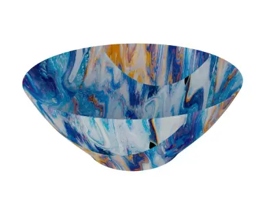 Bowl in Diffrent Pattren 3D model