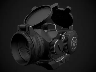 Vortex Optics Sparc II Red Dot Sigh Low-poly 3D model