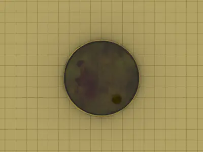 Radioactive waste barrel Low-poly 3D model purchase