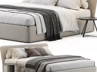 Bonaldo True Bed 3D model
