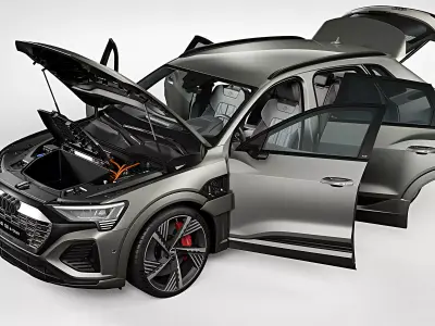 2024 Audi Q8 e-tron quattro 3D model