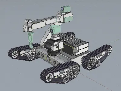 Telemax Evo Plus robot 3D model