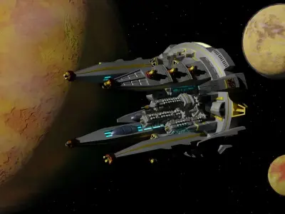 Hacan War Sun 3D model