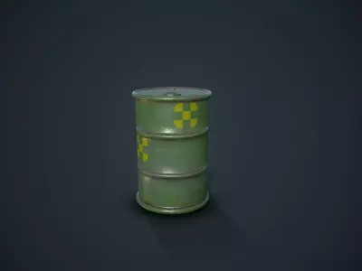 OilBarrel01-MorisonDesign Free low-poly 3D model