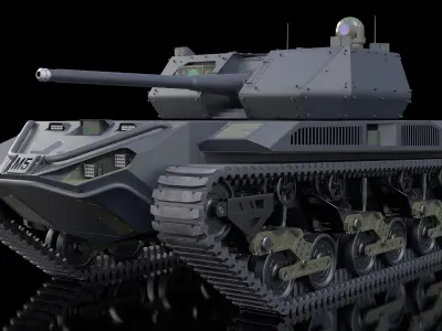 Ripsaw M5 Electric Tank 3D model purchase
