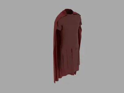 Spartan Military Uniform Low-poly 3D model