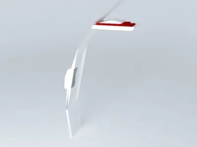 panel desk lamp Free 3D model