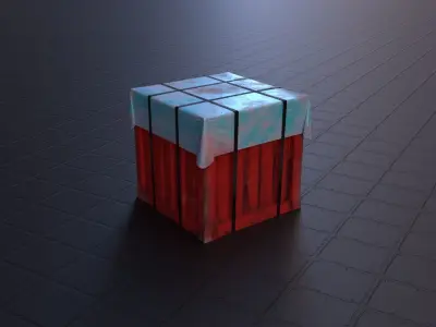 Air Drop Low-poly 3D model purchase