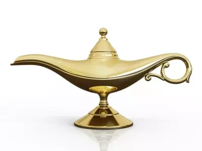Aladdin Magic Lamp 3D print model