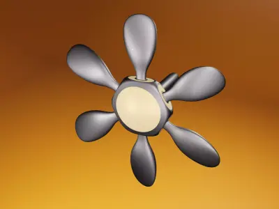 propeller fan 3D model