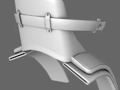 F1 Neck Protection Formula 3D model