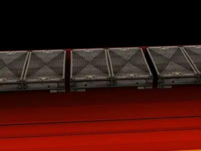 Voyager 220 Train 3D model