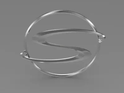 Shuanghuan 3d logo 3D model