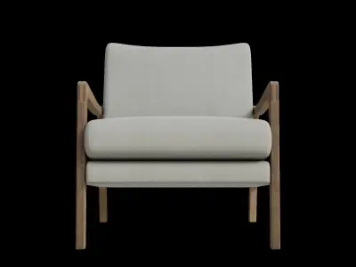 Santorini Chair 3D model