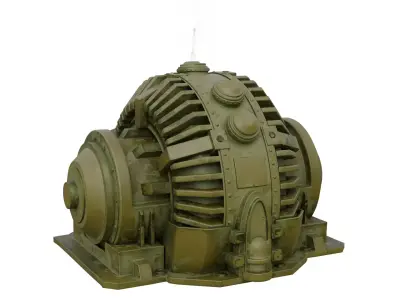 Cyberpunk Engine 3D model