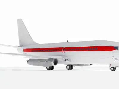 Boeing 737-200 Generic Livery(1) 3D model