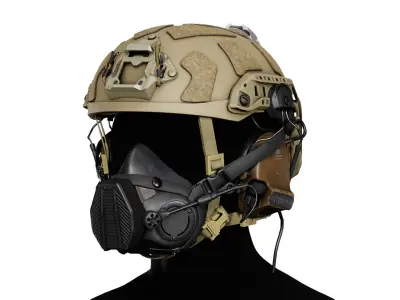 OPSCORE SOTR MASK Low-poly 3D model