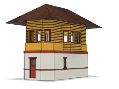Signal House 3D print model