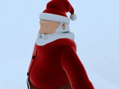 Santa Claus 3D model purchase