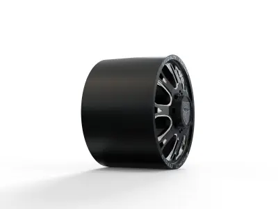 FRONT SPECIALITY FORGED D002  WHEEL 3D MODEL 3D model