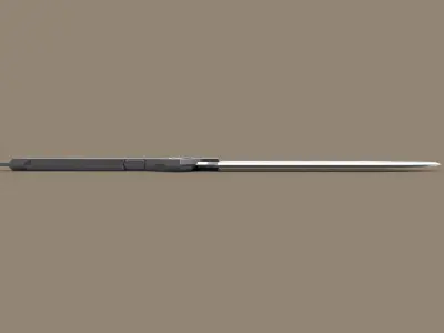 Dagger from the Darker than black  3D model