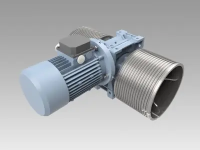 Winch 3D model purchase