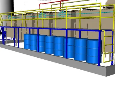 Wire stripping system Free 3D model
