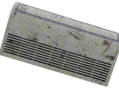 Air Conditioner 2  Low-poly 3D model